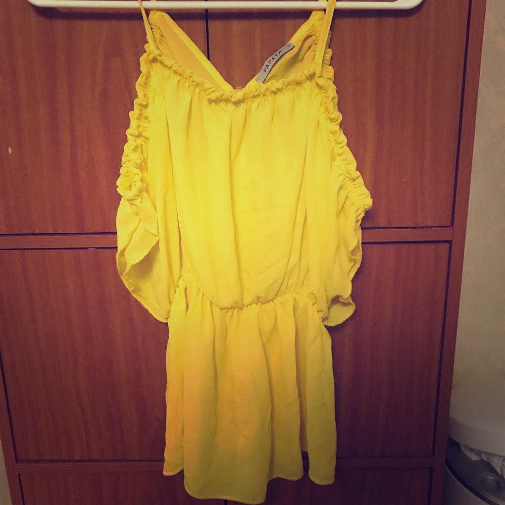 Yellow stylish Top